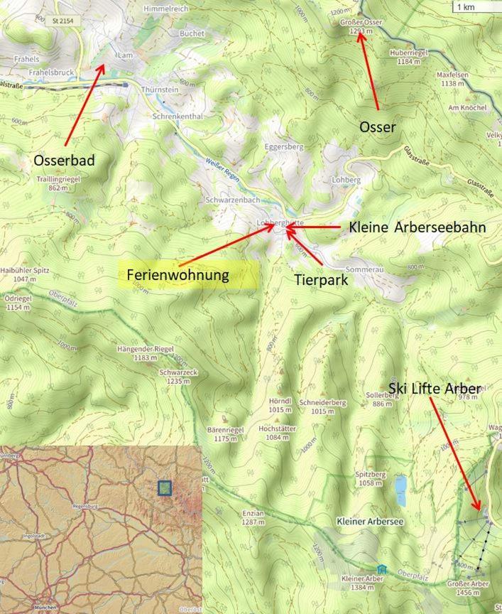Apartmán Lieblingsplatz Lohberg Exteriér fotografie